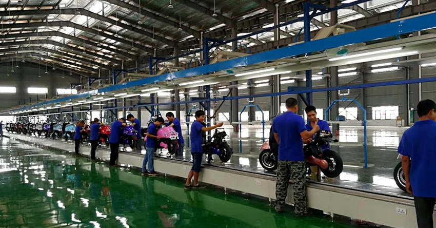 電動(dòng)車(chē)生產(chǎn)線(xiàn)