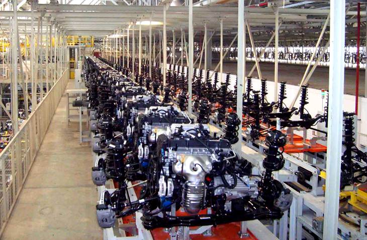 車(chē)橋生產(chǎn)線(xiàn)